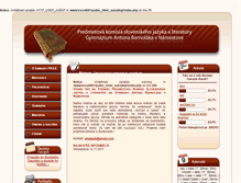 Tablet Screenshot of pksjl.extremecomp.sk